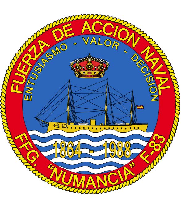 Emblema Fragata "Numancia" (F-83)